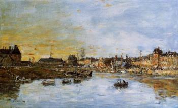 尤金 佈丹 Trouville, the Port 尤金 佈丹 Trouville, the Port